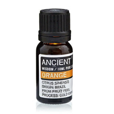 B&Q -  10 Ml Orange Essential OilCold-Pressed Brazilian Citrus Aromatherapy Oil For Diffusers And Personal Care