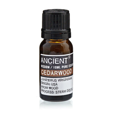 Serenityy 10 Ml Virginian Cedarwood Essential OilPureUndiluted Aromatherapy Oil from B&Q