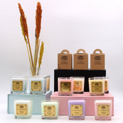 B&Q -  Soybean Jar Candle So Delicious Natural Soy Wax Scented Candle