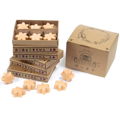 Serenityy Box Of 6 Natural Soy Wax MeltsMidnight Jasmine130 GBeigeIndoor Fragrance from B&Q