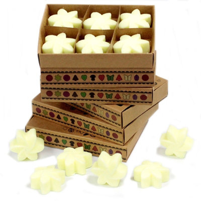 B&Q -  Lemon Harvest Box Of 6 Wax MeltsNatural Soy BlendRecycled Cardboard Packaging