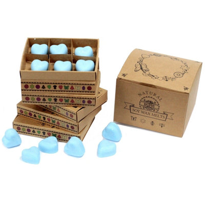 B&Q -  Box Of 6 Dewberry Wax MeltsNatural Soy BlendRecycled Packaging130G