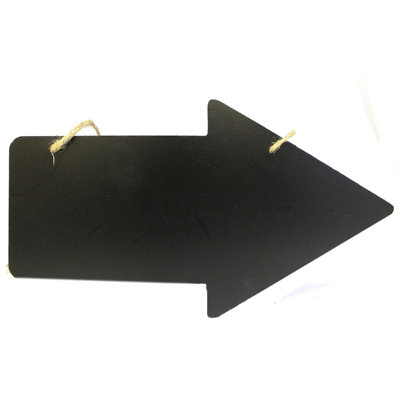 Serenityy Aw Dropship Uk Chalk BoardArrow-Shaped Directional ChalkboardBlackPerfect For Shops And Events. from B&Q