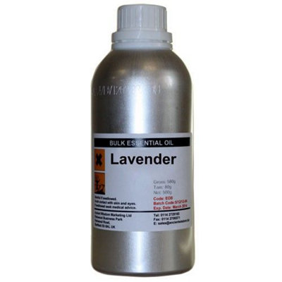 Serenityy Lavender Essential Oil 0.5 KgBulk Aromatherapy And Skincare Grade Supply from B&Q