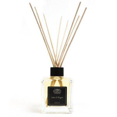 Serenityy 200Ml Lime & Ginger Essential Oil Reed Diffuser from B&Q