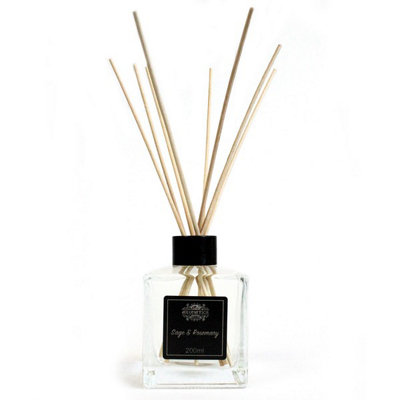 B&Q -  200Ml Sage & Rosemary Essential Oil Reed Diffuser