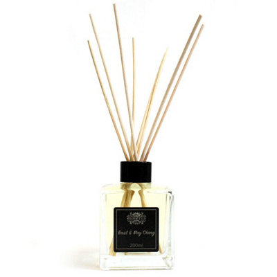 Serenityy 200Ml Basil & Lemon Essential Oil Reed Diffuser from B&Q