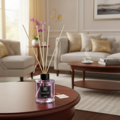 B&Q -  Reed Diffuser120MlLavender12 Weeks Continuous Scent