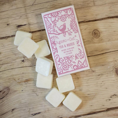 Serenityy Agnes + Cat Tea & Roses Soy Wax MeltsBox Of 8Hand-Poured In Sheffield160G. from B&Q