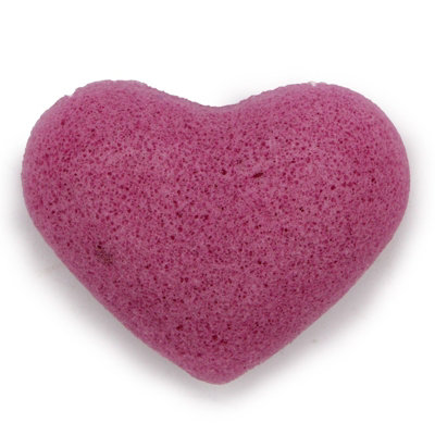Serenityy Konjac Heart Sponge Lavender100% Natural Konjac Root Facial And Body SpongeSoft Non-Scratching Cleanse20G. from B&Q