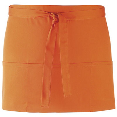 Premier Ladies/womens Colours 3 Pocket Apron / Workwear from B&Q