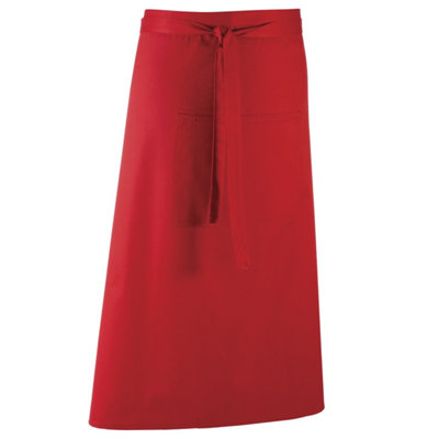 B&Q Premier Unisex Colours Bar Apron / Workwear (Long Continental Style)