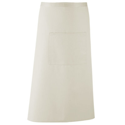 Premier Unisex Colours Bar Apron / Workwear (Long Continental Style) from B&Q
