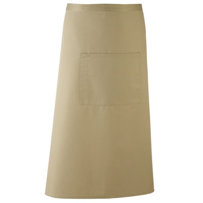 Premier Unisex Colours Bar Apron / Workwear (Long Continental Style) from B&Q