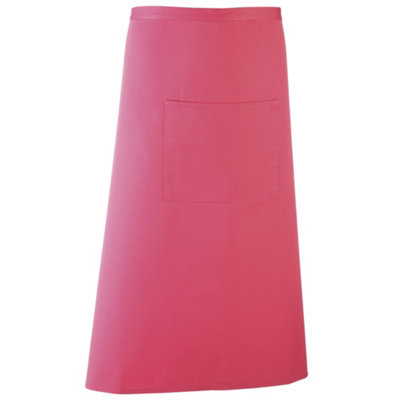 Premier Unisex Colours Bar Apron / Workwear (Long Continental Style) from B&Q