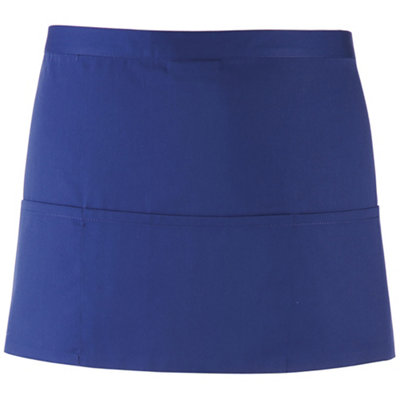 Premier Ladies/womens Colours 3 Pocket Apron / Workwear from B&Q