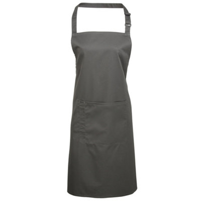 Premier Ladies/womens Colours Bip Apron With Pocket / Workwear from B&Q