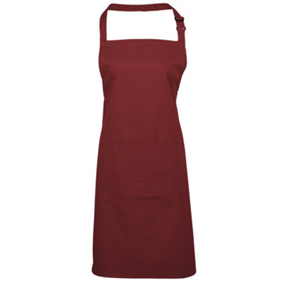 Premier Ladies/womens Colours Bip Apron With Pocket / Workwear from B&Q
