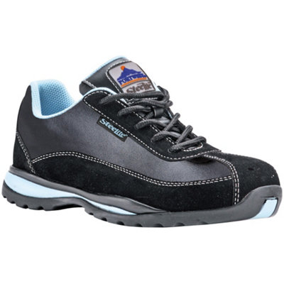 Portwest Womens/ladies Steelite Safety Trainer / Footwear Black (8) from B&Q