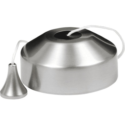 Knightsbridge 8300Bc 10A 2 Way Pull Cord Switch In Brushed Chrome from B&Q