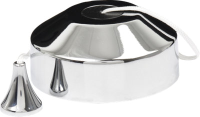 Knightsbridge 10Ax 2-Way Pull Cord SwitchPolished Chrome from B&Q
