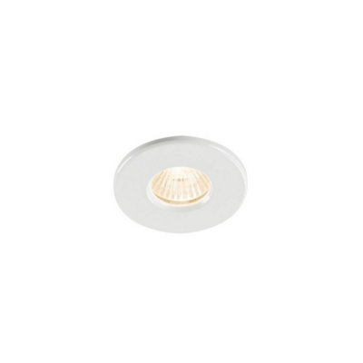 B&Q -  Luminosa Bathroom Recessed DownlightWhiteIp65 Gu10