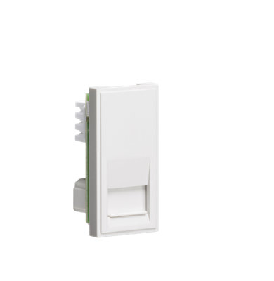 Telephone Secondary Outlet Module 25 X 50mm (Idc)White10 from B&Q