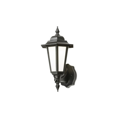 B&Q -  Luminosa Led Wall Lantern With Pir230VIp54