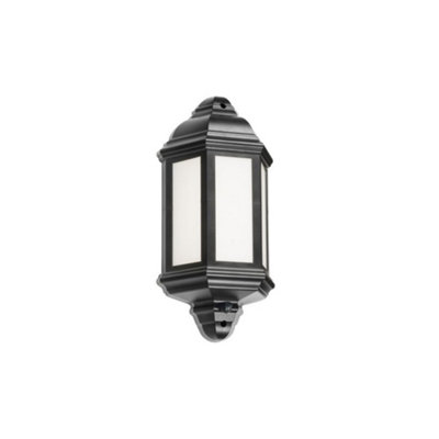 Luminosa Lighting Luminosa Led Half Wall Lantern With Pir230VIp54 from B&Q