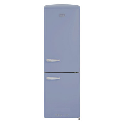 Cda Florence Sea Holly Retro 60:40 Freestanding Fridge Freezer from B&Q