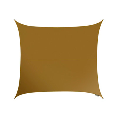 Kookaburra 3M Square Waterproof Mocha Garden Patio Sun Shade Sail Canopy 98% Uv Block With Free Rope from B&Q
