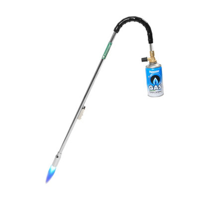Primrose Unisex Metallic Silver Gas Weed Wand Burner Blowtorch With Auto Ignition Fully Certified In - Image 2
