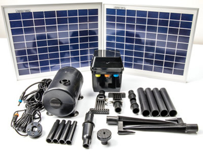 Primrose Solar Water Pump Kit With Lights 1200Lph from B&Q