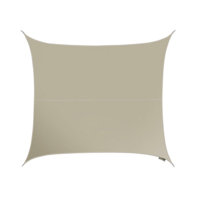 Kookaburra 5.4M Square Water Resistant Mushroom Garden Patio Sun Shade Sail Canopy 96.5% Uv Block With Free Rope from B&Q