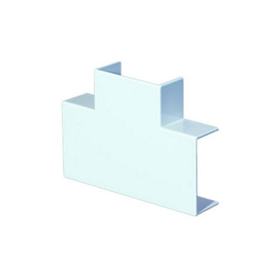 Falcon 40mm X 25mm Flat TeeEqualWhite from B&Q