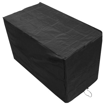 Oxbridge Black Bistro Waterproof Outdoor Garden Patio Set Furniture Cover from B&Q