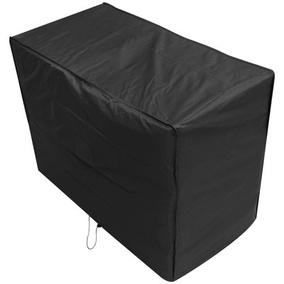 B&Q -  Black 2 Seater 1.2M 4Ft Waterproof Outdoor Garden Bench Furniture Cover