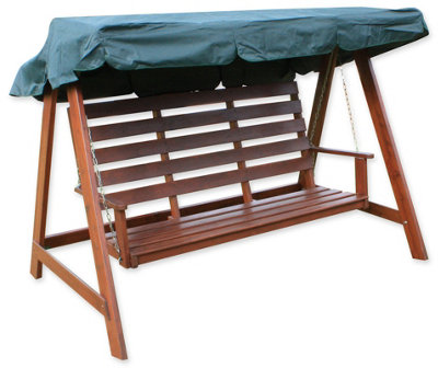 Woodside Swing Chair Replacement Canopy Green3 Seater from B&Q