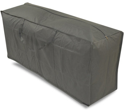 Woodside Grey Heavy Duty Outdoor Garden Furniture Cushion Storage Bag Case from B&Q