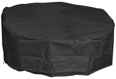 Woodside Rattan Day Bed Cover Black