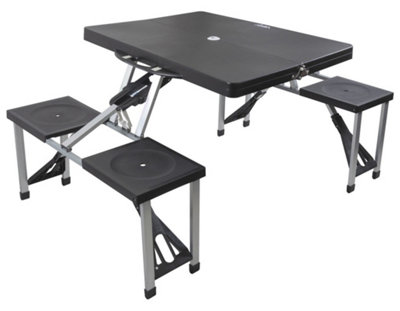 Andes Plastic Folding Camping/picnic Outdoor Table & Chair Set from B&Q