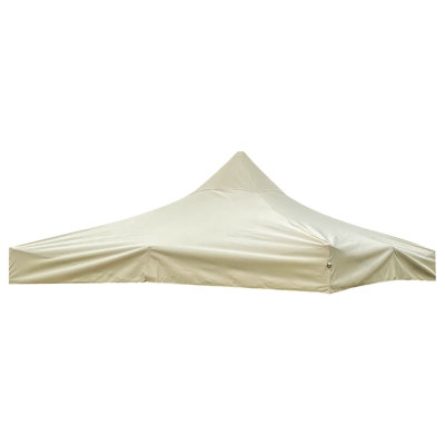 Woodside Replacement Gazebo Roof for 3mx3m Frame, Heavy Duty, Waterproof, Beige - Image 2