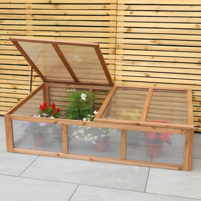 Woodside Large Wooden Cold Frame/growhouse from B&Q