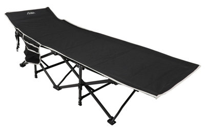 Andes Folding Camp Bed With Side Bag