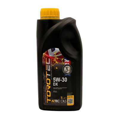 Aztec Oils Aztec 5W-30 Fully Synthetic Engine Oil Acea C3 Api Sn/cf Bmw Ll-04 Gm Dexos 2 1L from B&Q