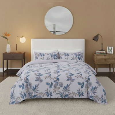 Botanical Complete Bedding Set Duvet Cover Set Pillowcase Fitted Sheet Multi from B&Q