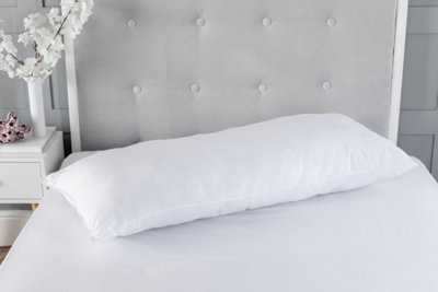 Bolster Pregnancy Maternity Support Pillow Soft Microfibre Cover With 100% Hollowfibre Filling from B&Q