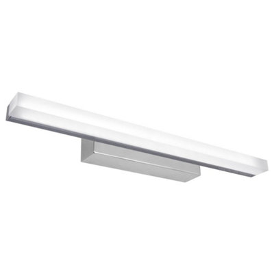 Long Life Lamps Company 9W Led Bathroom Mirror Wall Light Cool White 6500K Ip20 Ml06 from B&Q