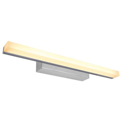 Long Life Lamps Company 9W Led Bathroom Mirror Wall Light Warm White 3000K Ip20 Ml07 from B&Q