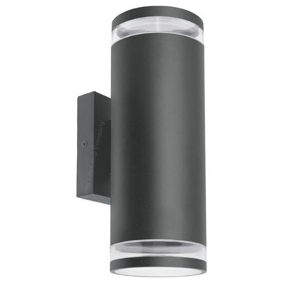 Long Life Lamps Company Modern Exterior Outdoor Up Down Wall Light Zlc343B from B&Q